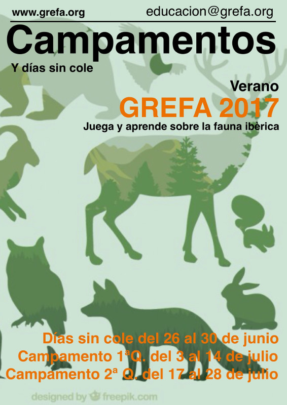 Campamentos GREFA 2017