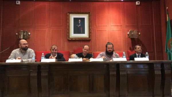 Representantes del Grupo Operativo Capreolus durante su presentación en Madrid el pasado 27 de septiembre. Foto: ACE.