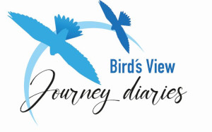 Logo del proyecto educativo Erasmus+ “A vista de pájaro: Diarios de viaje”.