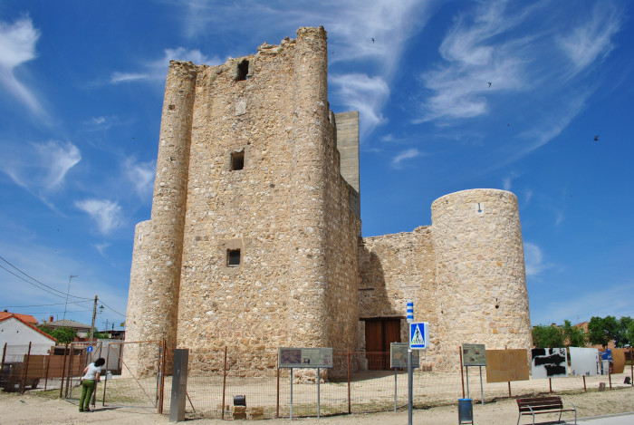 El castillo de Torrejón de Velasco alberga la mayor colonia madrileña de cernícalo primilla.