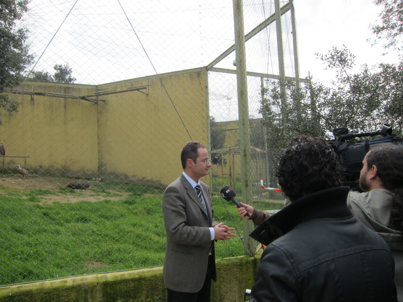 Guillermo Crespo, Director del medio Natural de la Consejería de Medio Ambiente de la Junta de Extremadura 