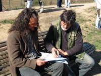 Y allí mismo, sin más protocolos se firmó el convenio que nos va a permitir emprender nuevos proyectos, ilusionantes sin lugar a dudas. La dos especies liberadas, junto al Calamón común, las Grullas damisela y común y otras aves acuáticas serán las beneficiadas por el trabajo de todos. 