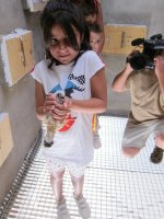 Los niños liberan a sus primillas