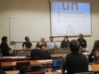 Una de las mesas redondas del Workshop 