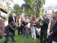 Presentación en la Casa Rosa con la Consejera de Medio Ambiente y ordenación del Territorio María Jesús Serrano