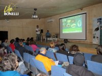 Ernesto Álvarez explica las líneas básicas del proyecto LIFE Bonelli. 