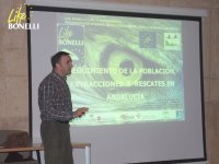 Agustín Madero da detalles sobre la participación de la Junta de Andalucía en LIFE Bonelli. 