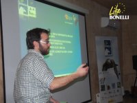 Manu Galán explica algunas de las líneas básicas del proyecto LIFE Bonelli.