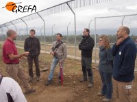 Paco, Director del proyecto de cría del lince en Zarza de Granadilla y el acebuche de Doñana, explica el funcionamiento de estos programas coordinados