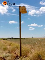 Caja nido para lechuza