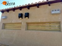 Nidos para gorrión molinero y murciélago