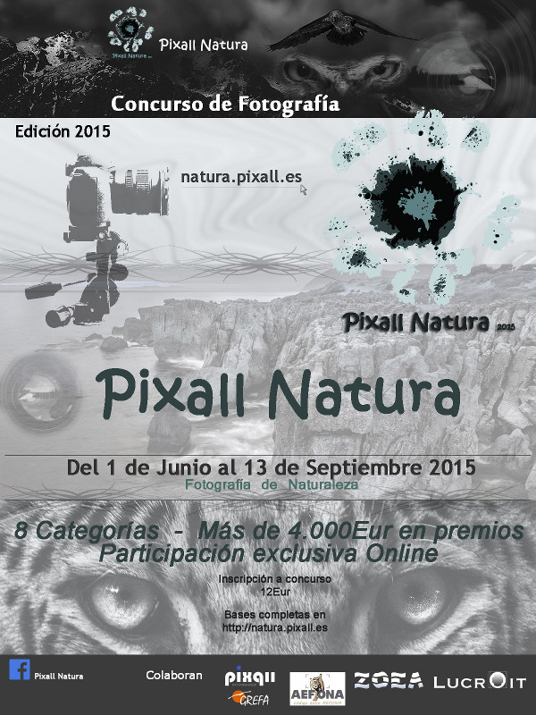 GREFA colabora en el concurso fotográfico Pixal Natura