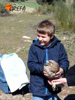 Lucas con su tocayo.