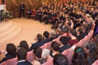 Asistentes al acto de entrega del X Premio Fondena en el salón de actos del CSIC. Foto: Fondena.