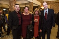 Un momento del cocktail ofrecido en el hall del salón de actos del CSIC durante la entrega del X Premio Fondena. Foto: Fondena.