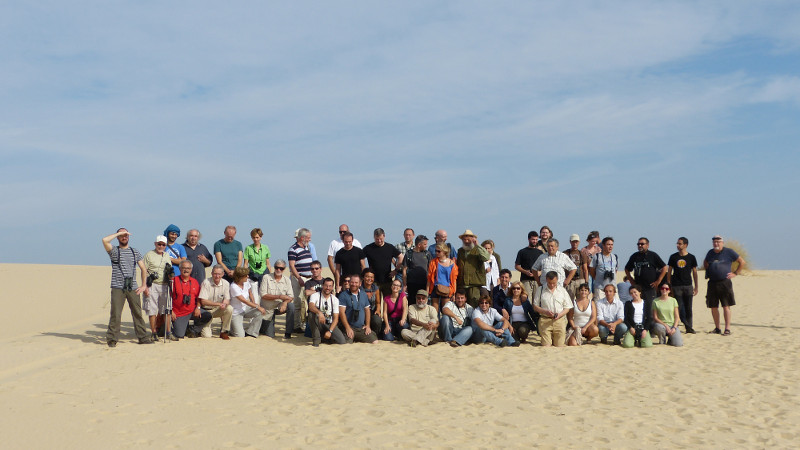 Participantes en el Congreso Europeo de Control de Plagas de Vertebrados que se celebró en Sevilla visitan el Parque Nacional de Doñana.