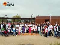 Voluntarios en el Parque de Valdebebas