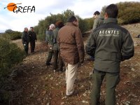 El personal del centro de recuperación del Chaparrillo de Ciudad Real se encargo de recuperar los dos ejemplares liberados. En este momento queda un águila imperial en proceso de recuperación que ha sido marcada por GREFA y se liberará en las próximas semanas. 