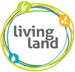 Logotipo de la campaña europea "Living Land"