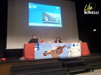 Seminario Final de LIFE Bonelli. 20 de septiembre, intervención de Pablo Izquierdo (GREFA) y Christian Pacteau (UFCS-LPO).