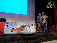 Seminario Final de LIFE Bonelli. 21 de septiembre. Intervención de Nacho Otero (GREFA) y Víctor García Matarranz (MAPAMA).