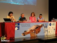 Seminario Final de LIFE Bonelli. 21 de septiembre, clausura: toma la palabra Karmele Iriguíbel, alcaldesa de Gallipienzo (Navarra).