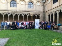 Foto de familia de los especialistas participantes en el Seminario Final del LIFE Bonelli.