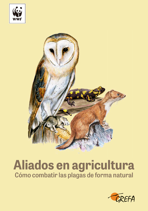 Portada del informe "Aliados en agricultura: cómo combatir las plagas de forma natural".