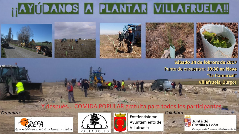 24 de febrero: a Villafruela para nuestra próxima plantación.