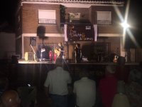 Concierto del cantautor Luis Pastor durante la jornada conmemorativa celebrada en Anchuras. 