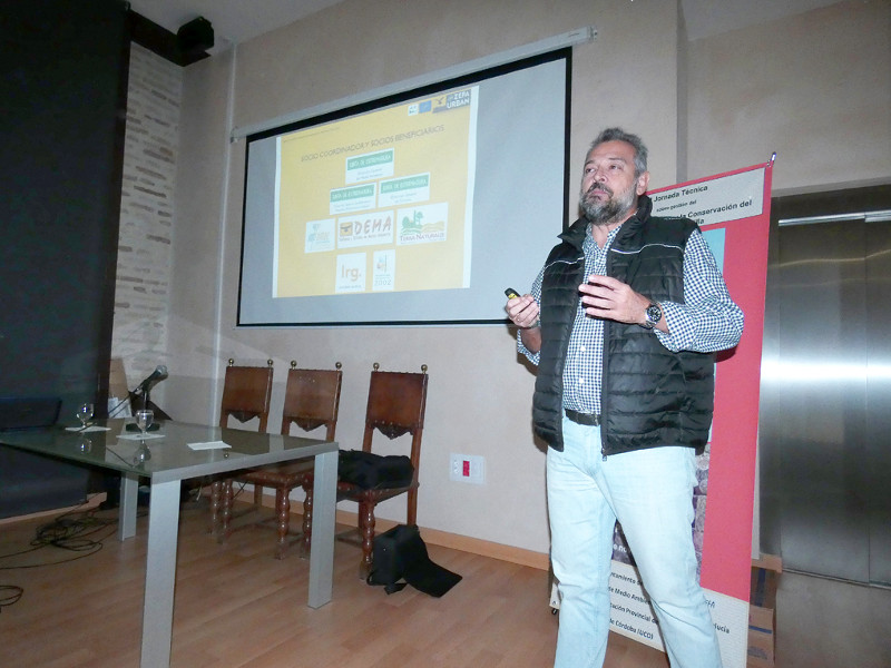 Atanasio Fernández, de la Junta de Extremadura, expone en qué consiste el proyecto LIFE Zepaurban.