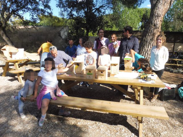 Foto de grupo de Imasde Agroalimentaria durante su visita a GREFA.