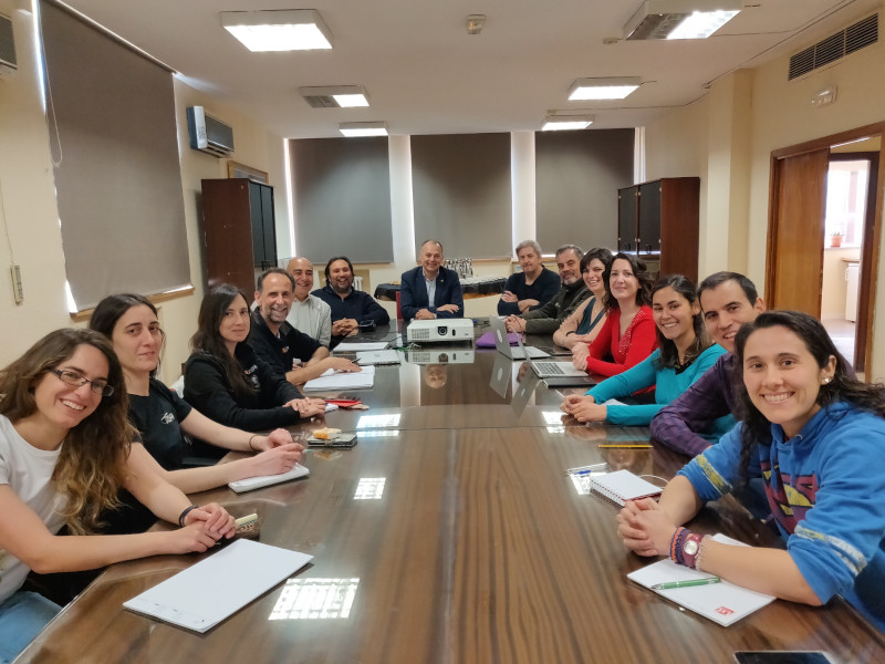 Reunión de GEMAS en la Facultad de Veteriaaria de la Universidad Complutense de Madrid, en marzo de 2019.