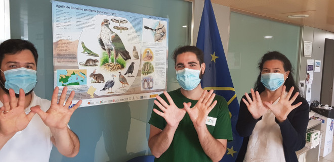 Desde Navarra, los compañeros de GAN/NIK, socios del proyecto AQUILA a-LIFE, celebran el Día Europeo de la Red Natura 2000.