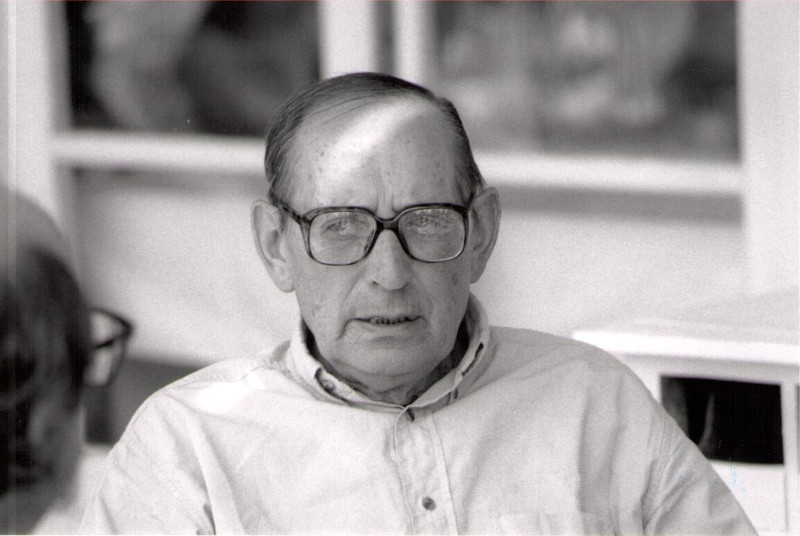 Miguel Delibes, fotografiado en 1991. Foto: Fundación Miguel Delibes / Wikicommons.