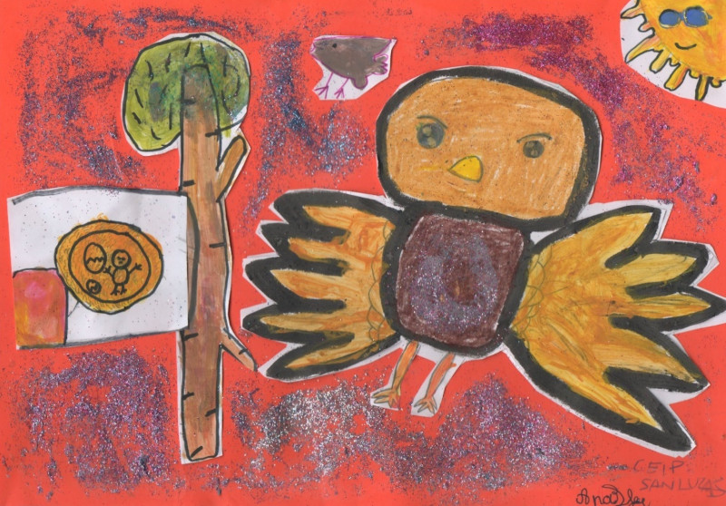 - Recibimos los primeros trabajos artísticos de alumnos a la muestra el águila de Bonelli