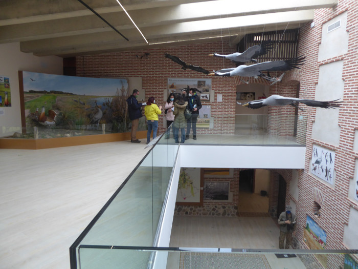 El Equipo de Educación de GREFA visita el interior del Centro Lagunas de La Moraña, en El Oso (Ávila).