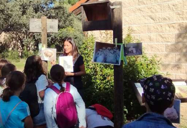 Niños visitan nuestro Centro de Educación Ambiental ‘Naturaleza Viva’.