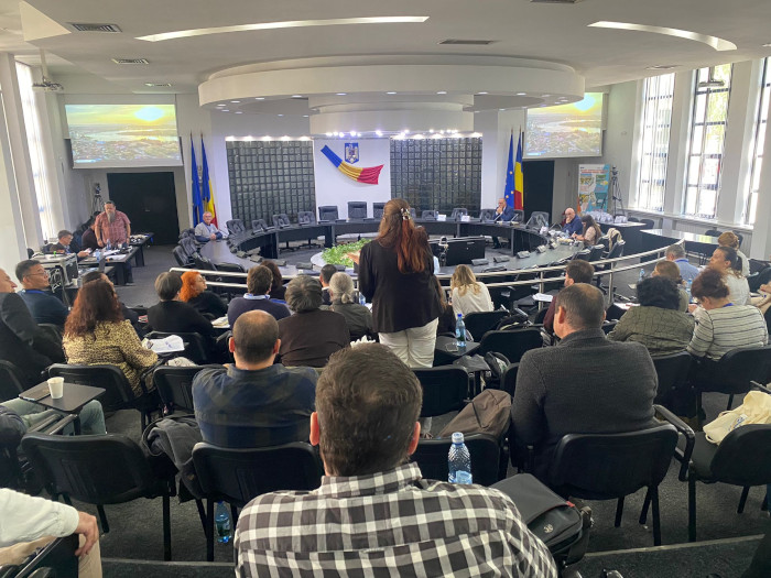 Imagen de ambiente del seminario "Deltas and Wetlands 2025", celebrado en Tulcea (Rumanía)